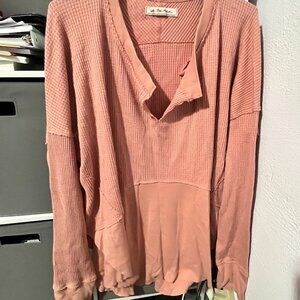 Free People Sammon color sweater/shirt